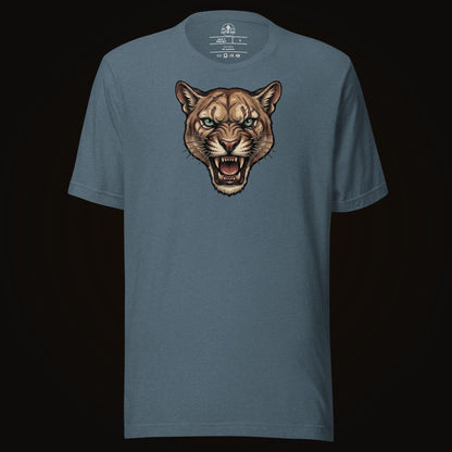 Battle Scarred Mountain Lion Tee