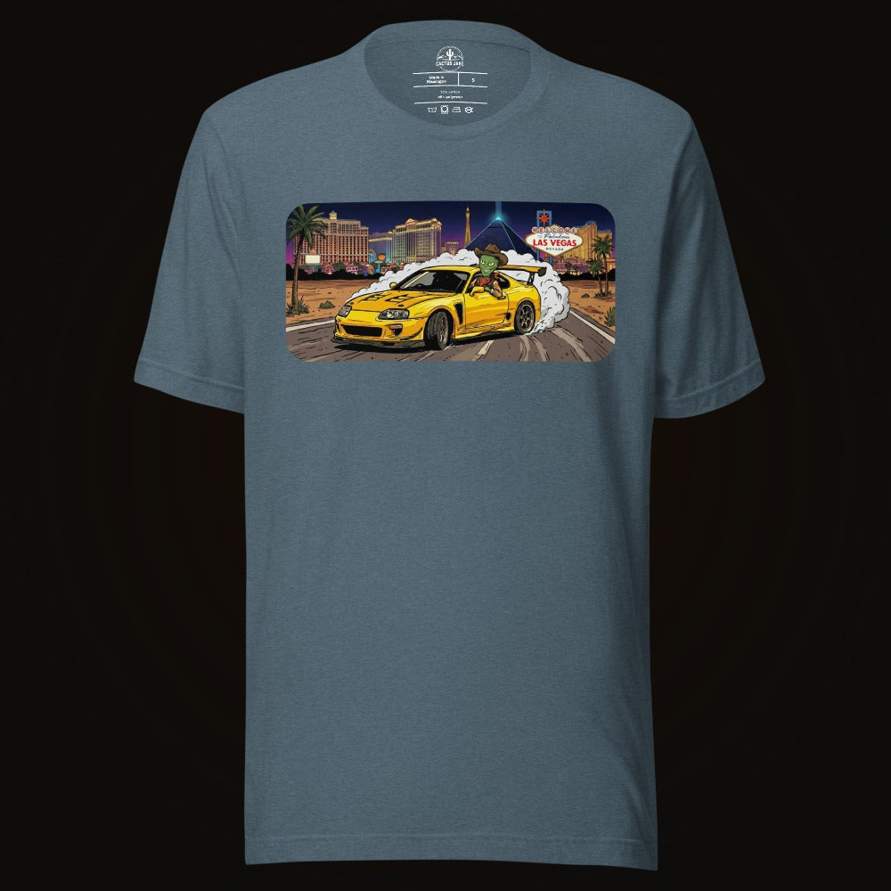 Vegas Alien Burnout Tee