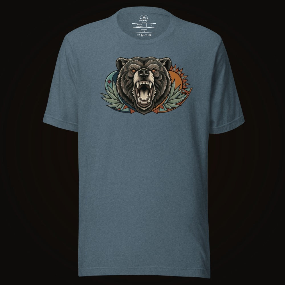 Roaring Bear Sun Moon Tee