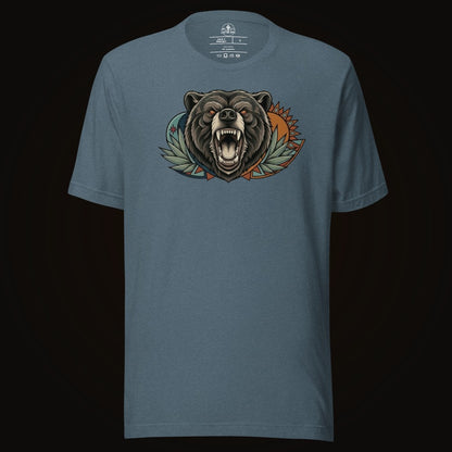 Roaring Bear Sun Moon Tee