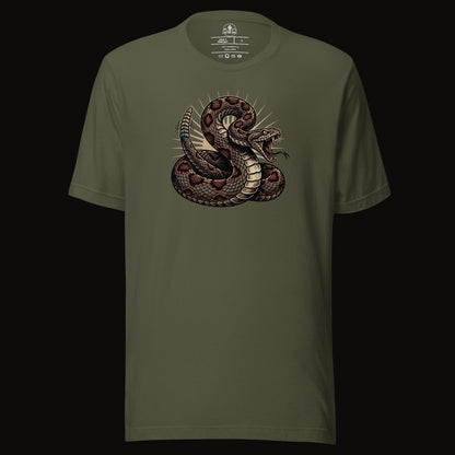 Coiled Strike Rattlesnake Tee