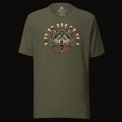 Agave Burst Wolf Tee