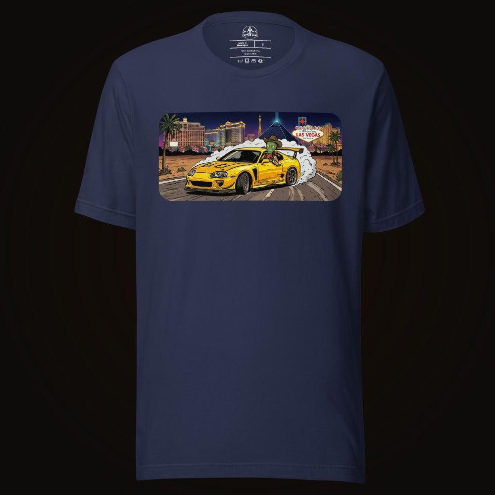 Vegas Alien Burnout Tee