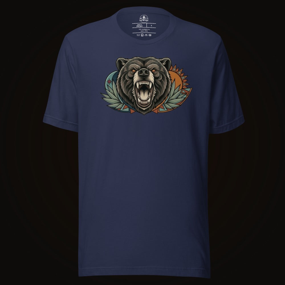 Roaring Bear Sun Moon Tee