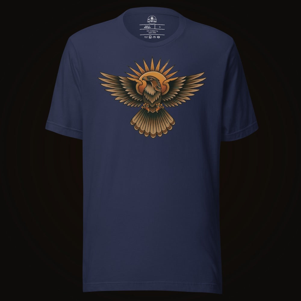Sunburst Hawk Tee