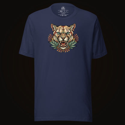 Teal Eye Mountain Lion Tee