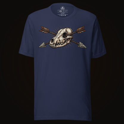Crossed Arrows Coyote Skull Tee