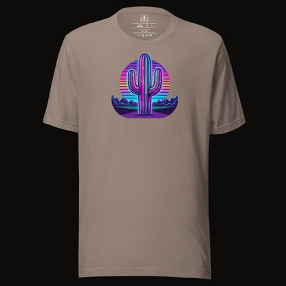 Synthwave Saguaro Tee