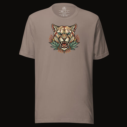 Teal Eye Mountain Lion Tee