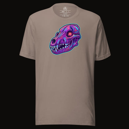 Synthwave Coyote Skull Tee