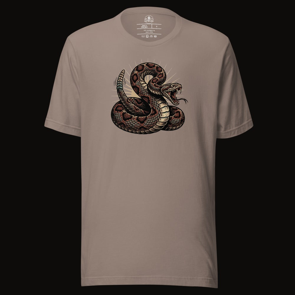 Coiled Strike Rattlesnake Tee