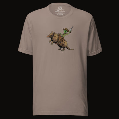 Alien Cowboy Armadillo Rider Tee