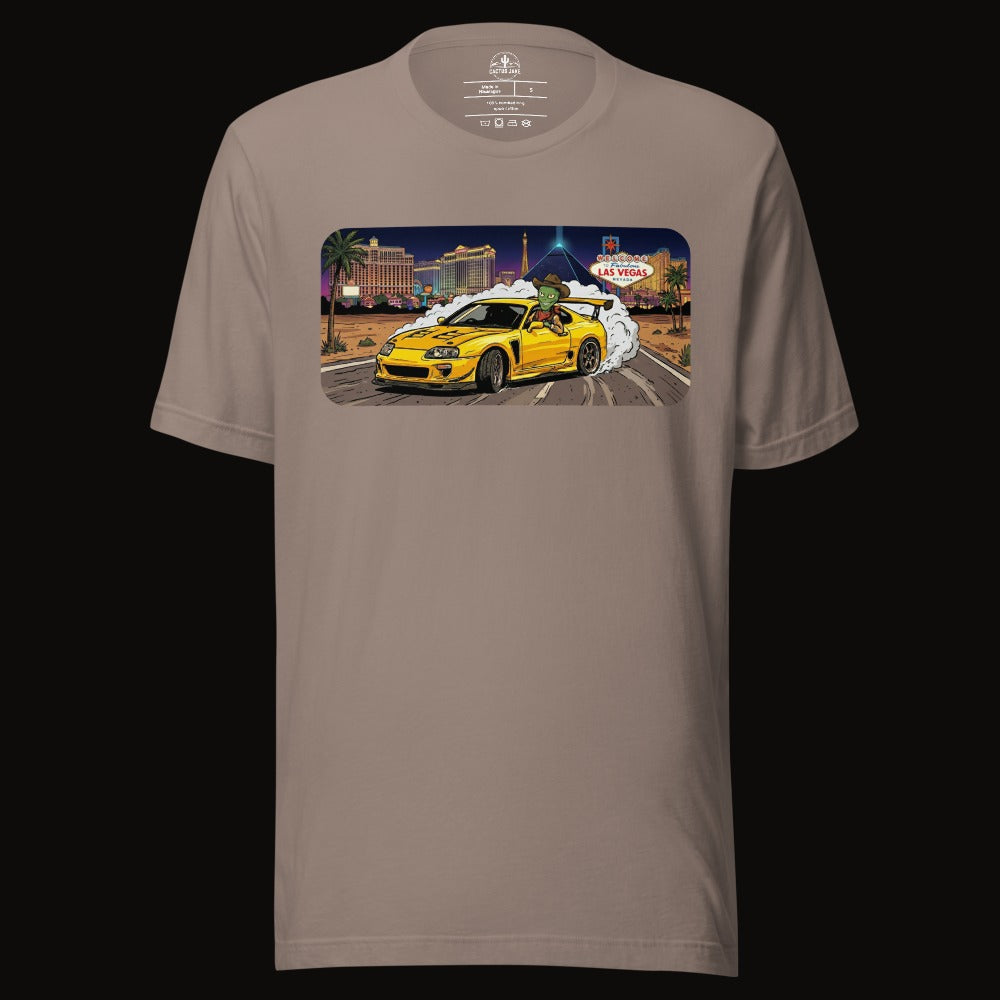 Vegas Alien Burnout Tee