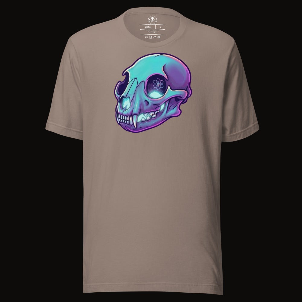 Atomic Mountain Lion Skull Tee