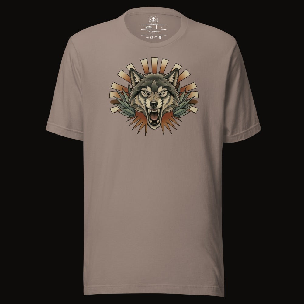 Agave Burst Wolf Tee
