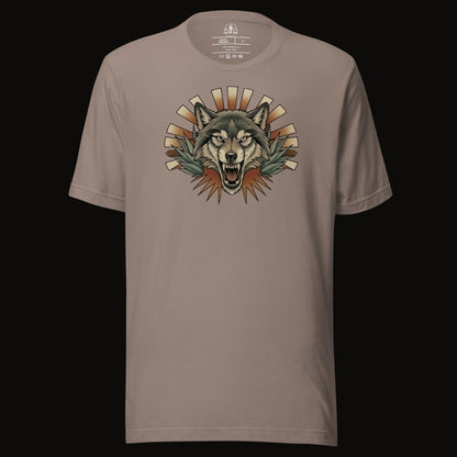 Agave Burst Wolf Tee