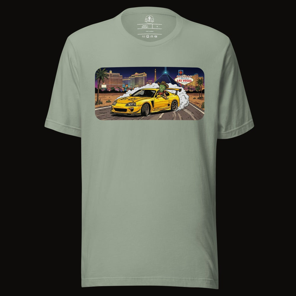 Vegas Alien Burnout Tee