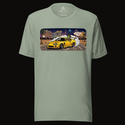 Vegas Alien Burnout Tee