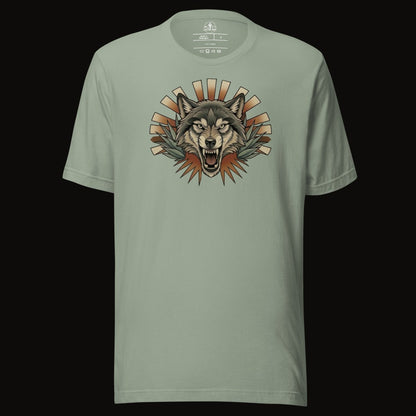 Agave Burst Wolf Tee