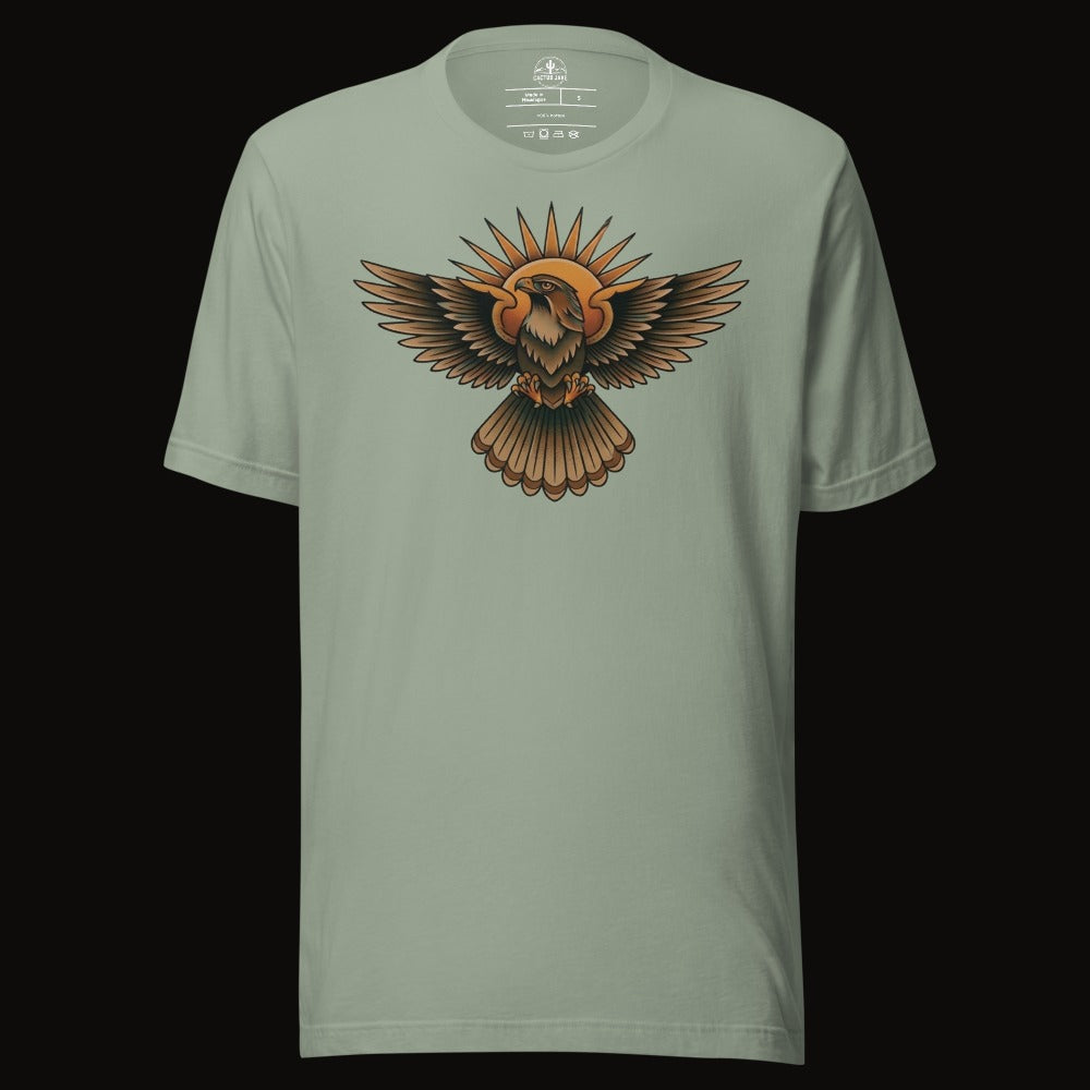 Sunburst Hawk Tee