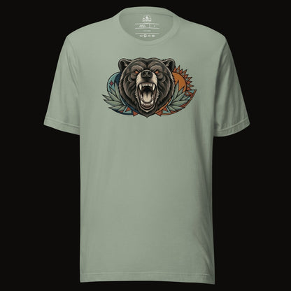 Roaring Bear Sun Moon Tee