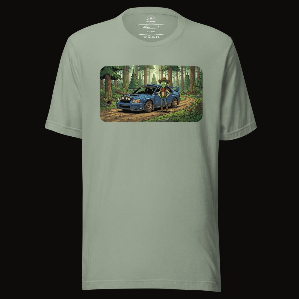 Forest Rally Alien Cowboy Tee