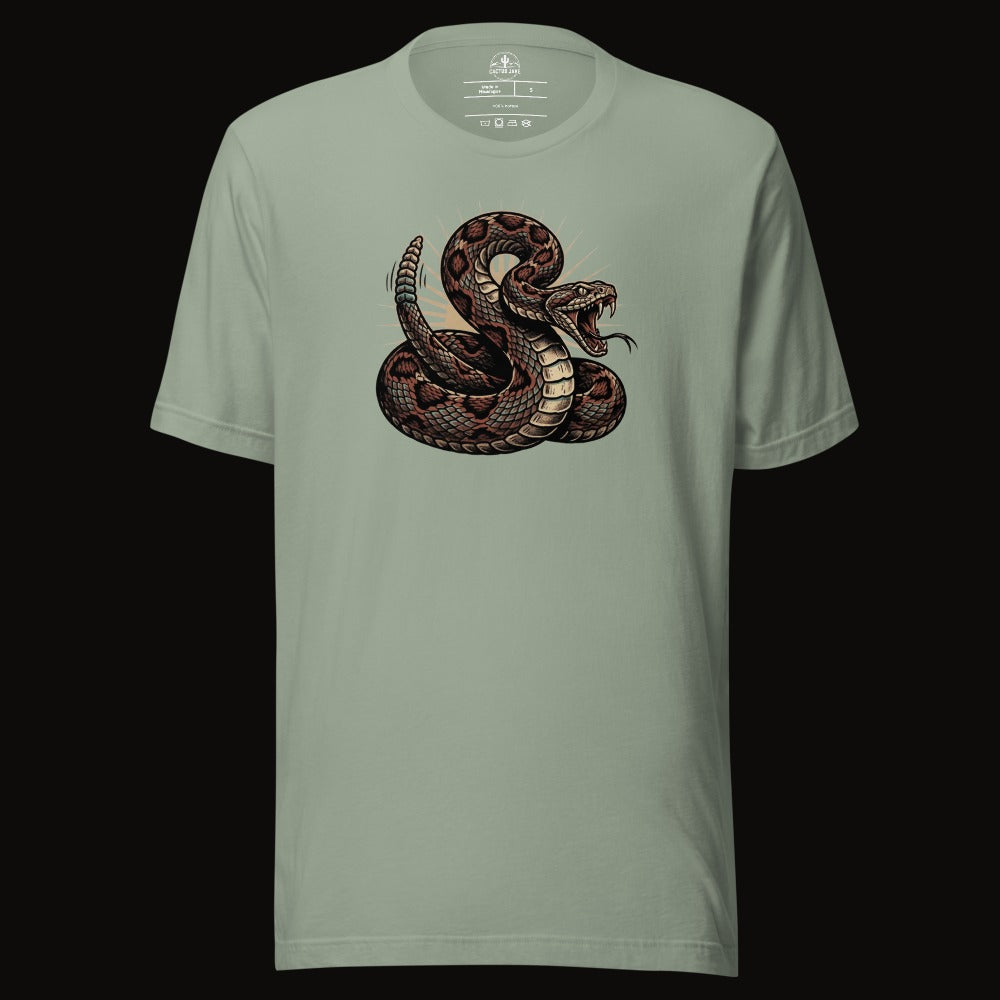 Coiled Strike Rattlesnake Tee