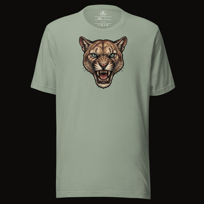 Battle Scarred Mountain Lion Tee