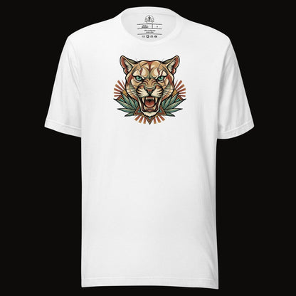 Teal Eye Mountain Lion Tee