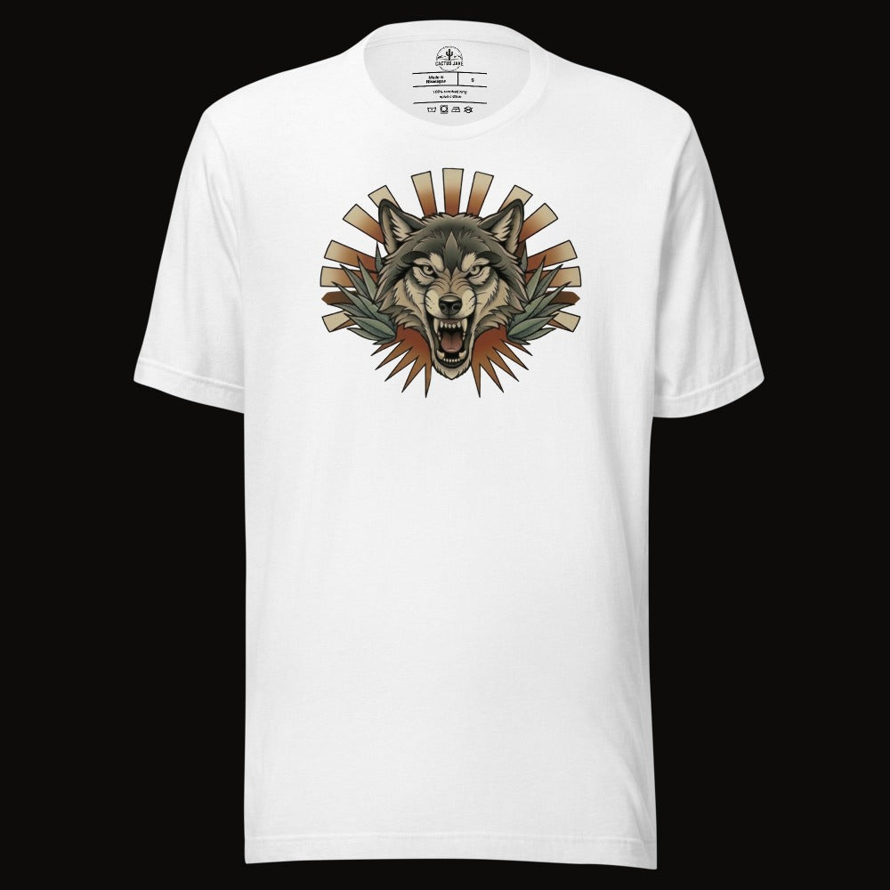 Agave Burst Wolf Tee