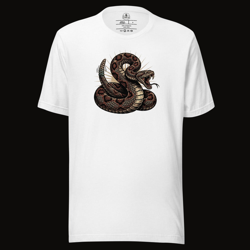 Coiled Strike Rattlesnake Tee