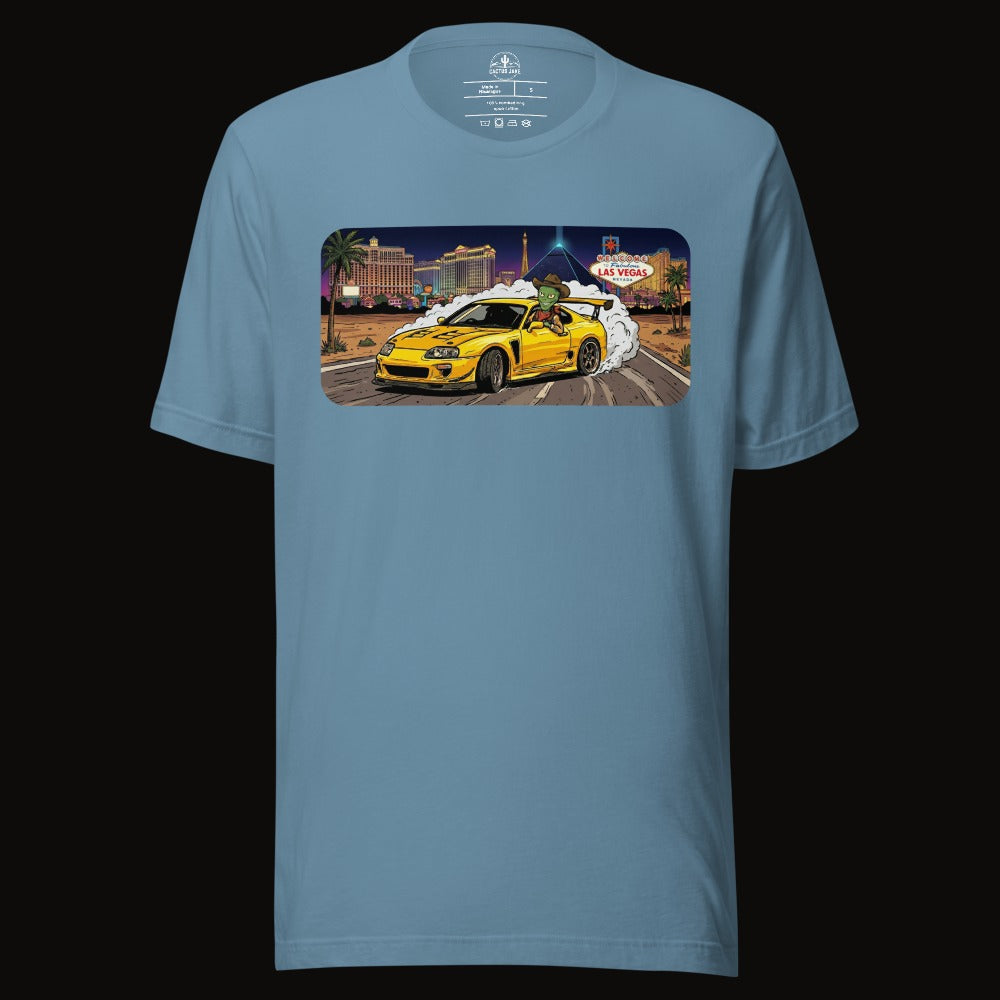 Vegas Alien Burnout Tee