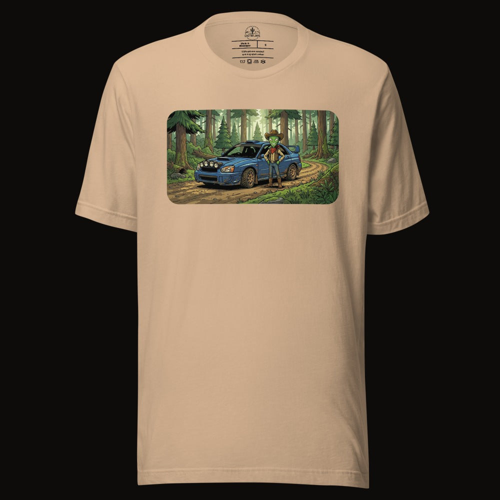 Forest Rally Alien Cowboy Tee