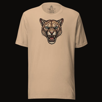 Battle Scarred Mountain Lion Tee
