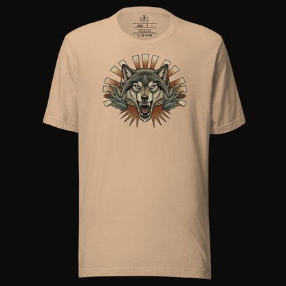 Agave Burst Wolf Tee