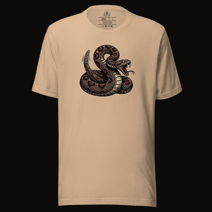 Coiled Strike Rattlesnake Tee
