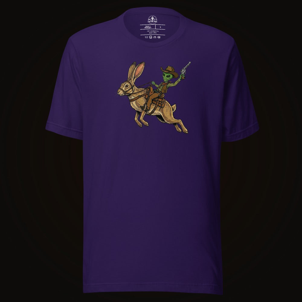 Alien Cowboy Jackrabbit Tee