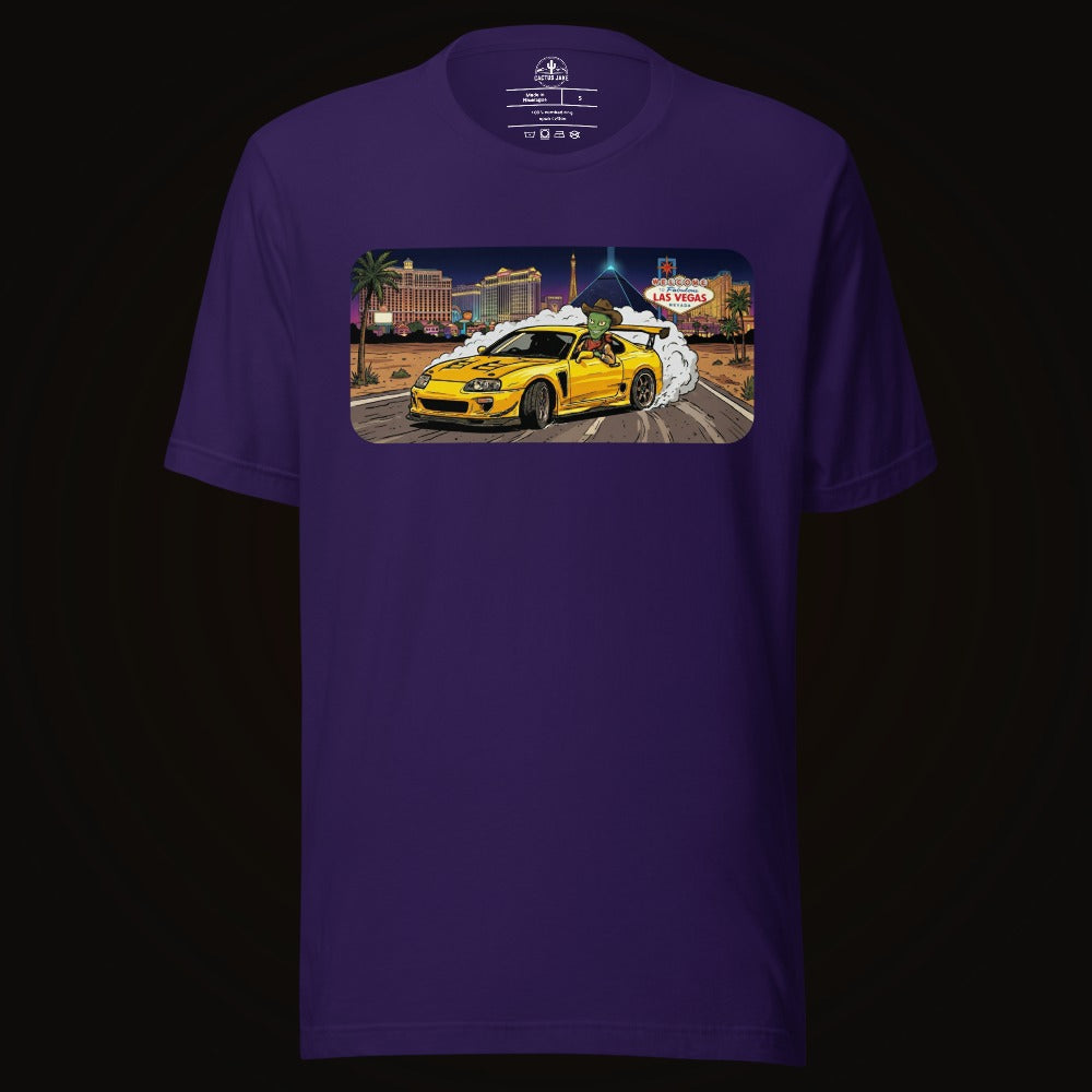 Vegas Alien Burnout Tee