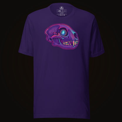 Crystal Eye Mountain Lion Skull Tee