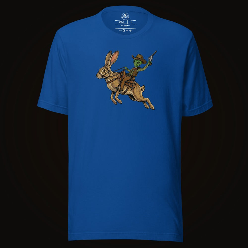 Alien Cowboy Jackrabbit Tee
